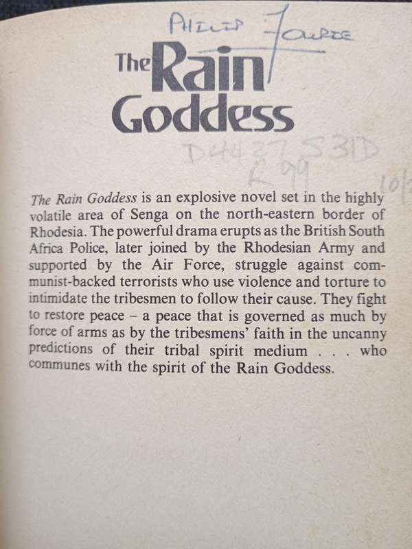 The Rain Goddess by Peter Stiff