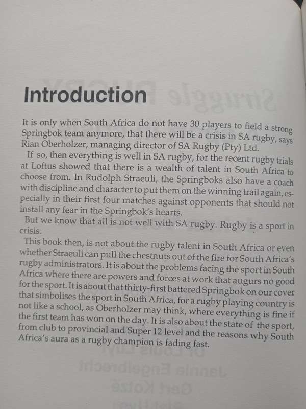 Struggle-Rugby by Johan Volschenk