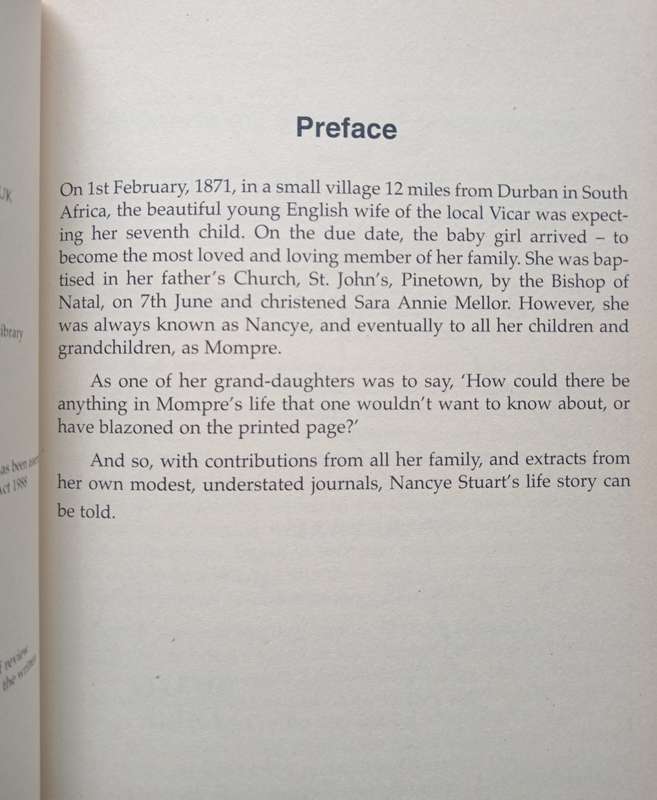 A Gentle Pioneer Nancye Stuart 1871-1956 by Rosemary Wells