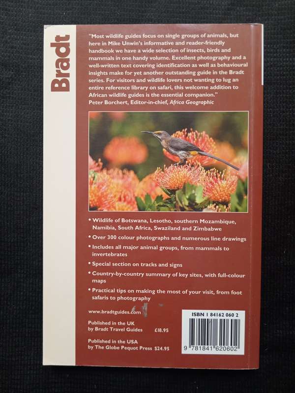 Southern African Wildlife a Visitor's guide by Mike Unwin