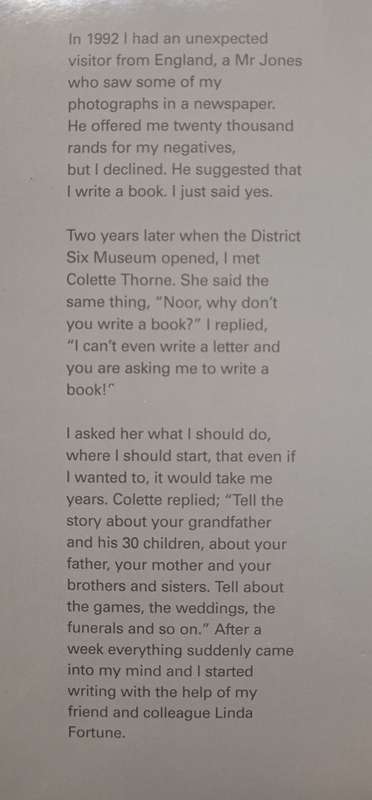 Noor's Story My life in District Six by Noor Ebrahim