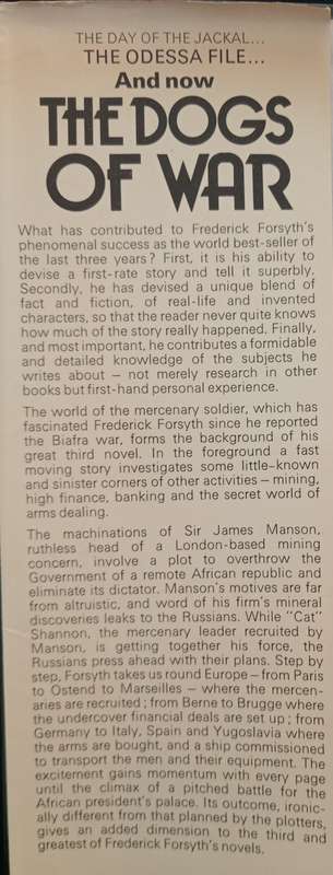 The Dogs of War by Frederick Forsyth