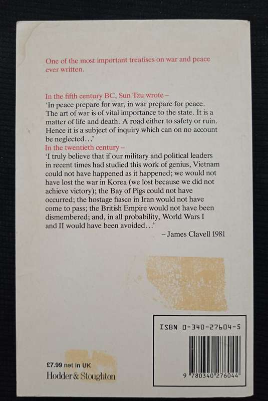 The Art of War by Sun Tzu