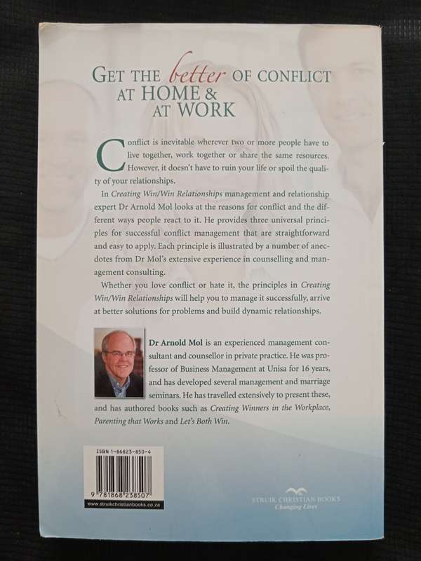 Creating Win-win Relationships by Dr Arnold Mol
