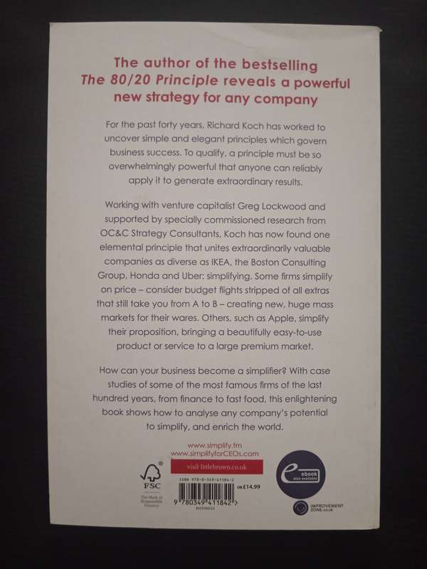 Simplify by Richard Koch & Greg Lockwood