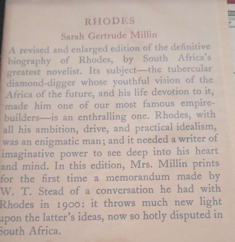Rhodes by Sarah Gertrude Millin