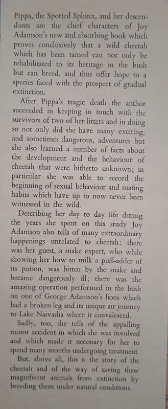 Pippa's Challenge by Joy Adamson