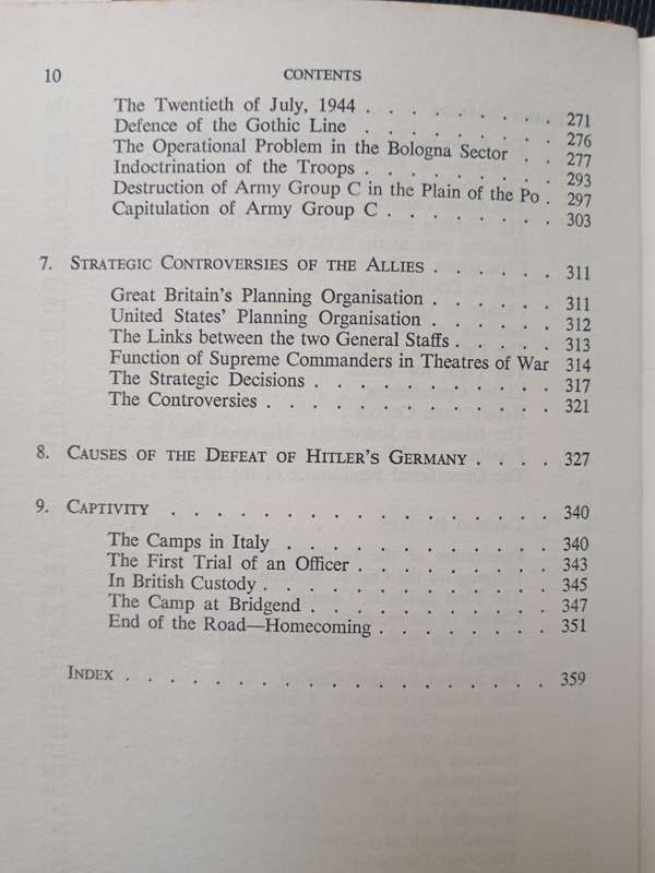 Neither Fear Nor Hope by General F von Senger Und Etterlin Translated by George Malcolm