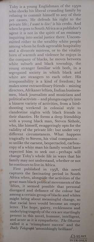 A Word of Strangers by Nadine Gordimer