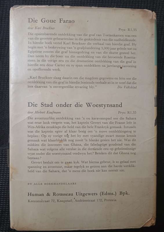 Die Verlore Stad by J J G Grobbelaar & Pieter W Grobbelaar