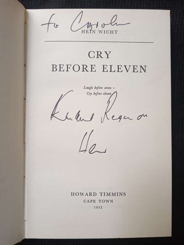 Cry before Eleven by Hein Wicht