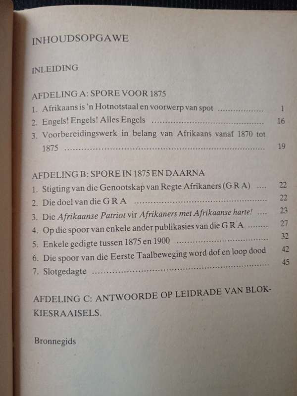 Op Die Spoor van ons Taal by Mike van Eeden