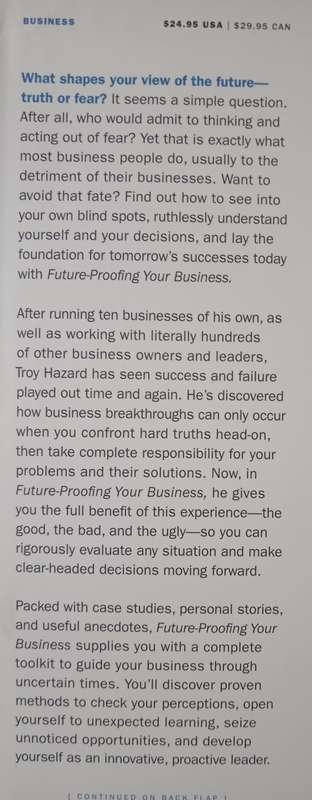 Future-Proofing Your Business by Troy Hazard