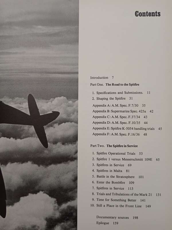Spitfire A Documentary History by Alfred Price