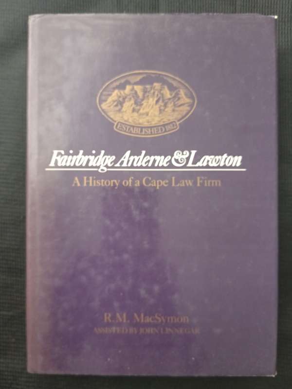 Fairbridge Arderne & Lawton by R M MacSymon