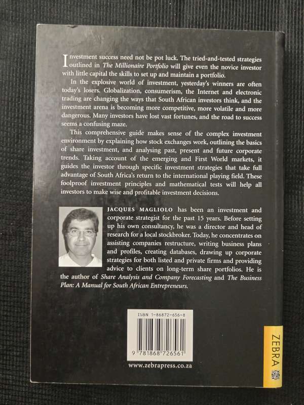 The Millionaire Portfolio by Jacques Magliolo