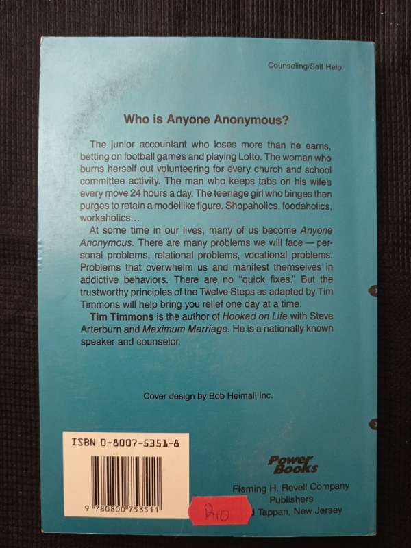 Anyone Anonymous by Tim Timmons