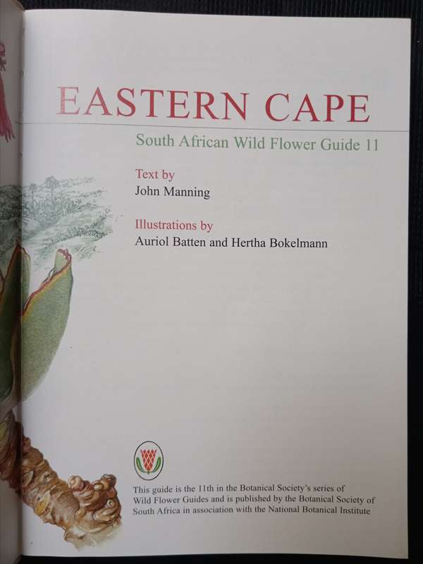 Eastern Cape by John Manning & Auriol Batten & Hertha Bokelmann