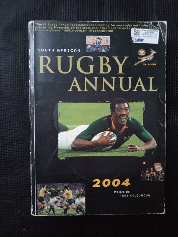 South African Rugby Annual Edited by Andy Colquhoun