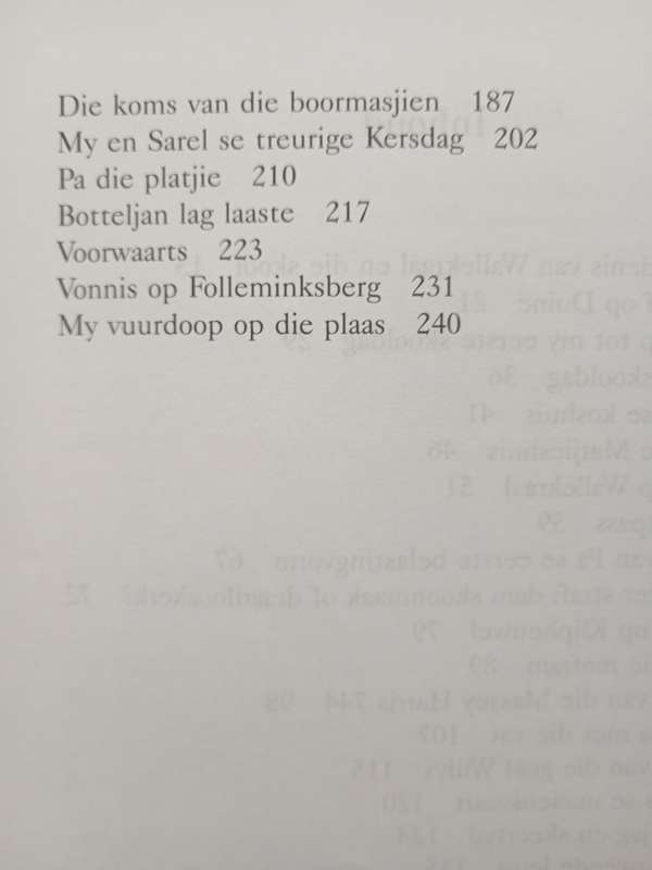 Vonke uit die koeroeklip by Gert Sarrisam