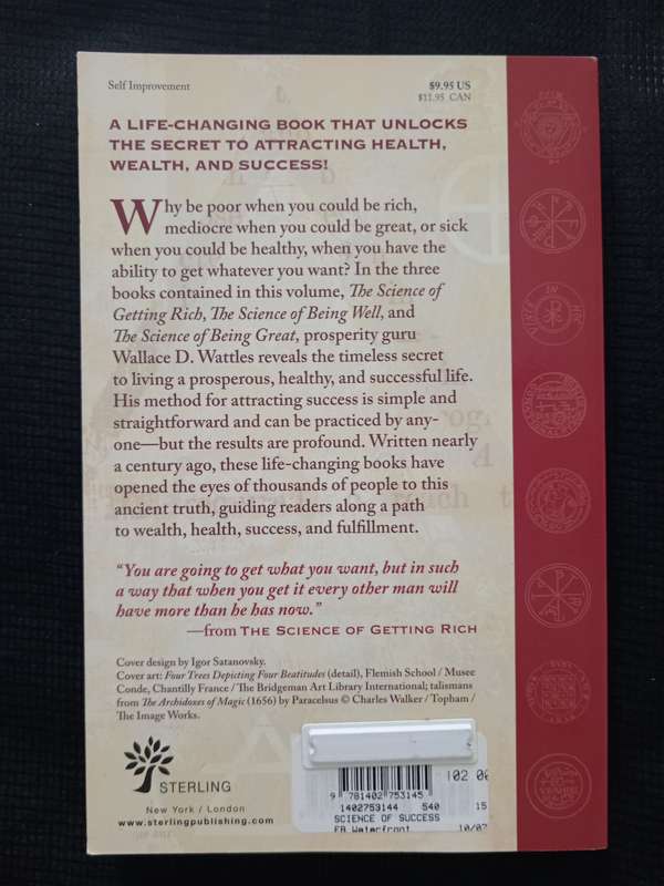The Science of Success by Wallace D Wattles