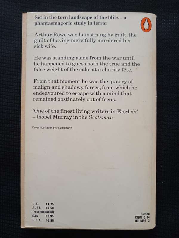 The Ministry of Fear by Graham Greene