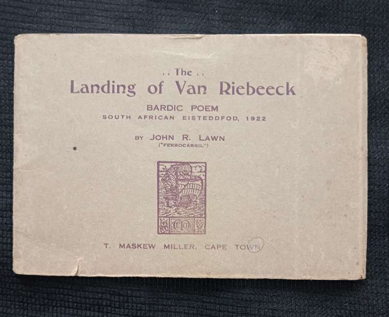 The Landing of Van Riebeeck by John R Lawn