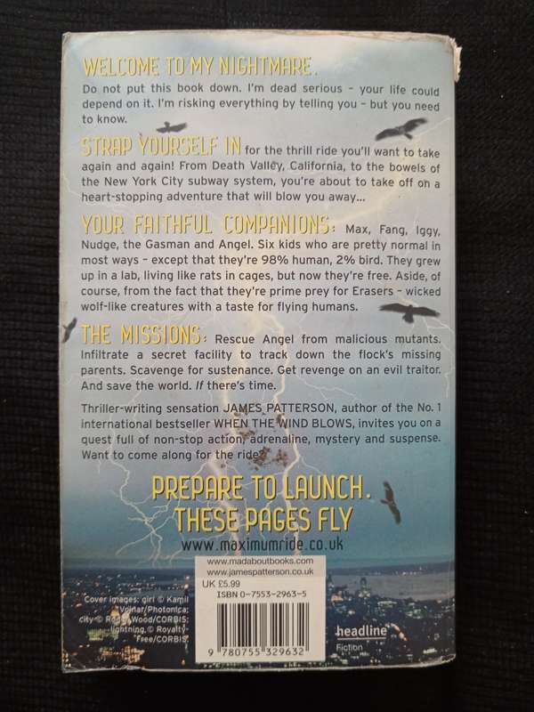Maximum Ride by James Patterson