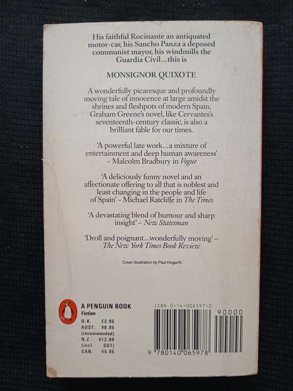 Monsignor Quixote by Graham Greene