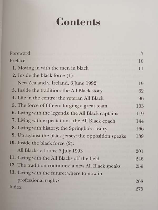 Inside the All Blacks by Robin McConnell Forward by Colin Meads