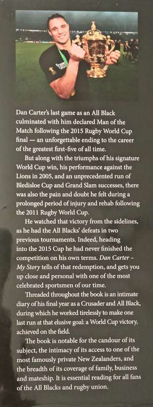 Dan Carter My Story with Duncan Grieve