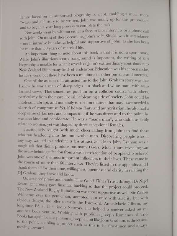 Sir John Graham Sportsman Master Mentor by Bill Francis