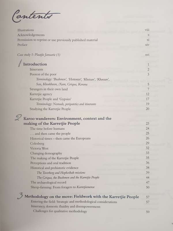 Roots and Routes Karretjie people of the Great Karoo by Michael de Jongh
