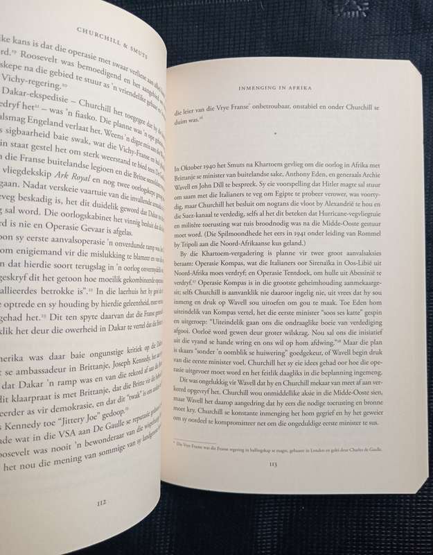 Churchill & Smuts Die Vriendskap by Richard Steyn