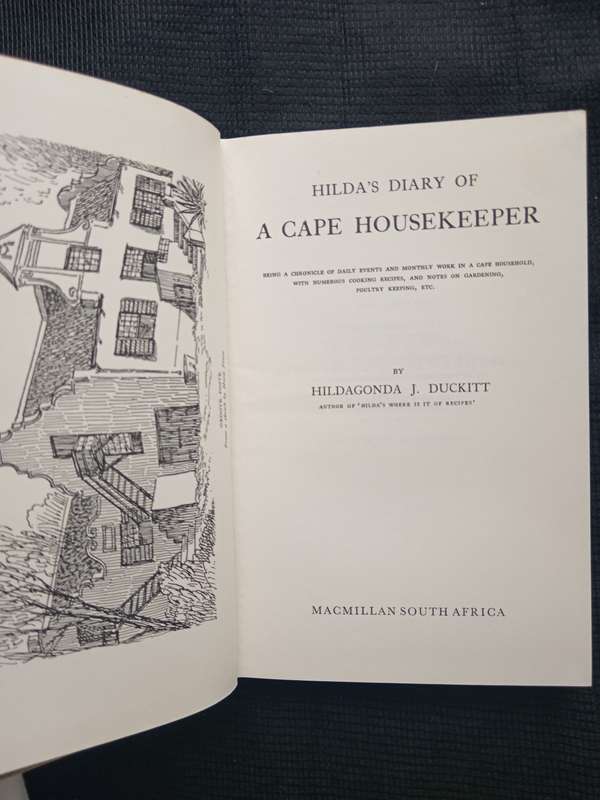 Hikda's Diary of A Cape Housekeeper by Hildagonda J Duckitt