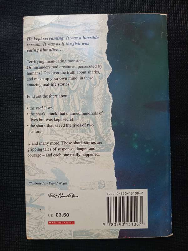 True Shark Stories by Terry Deary