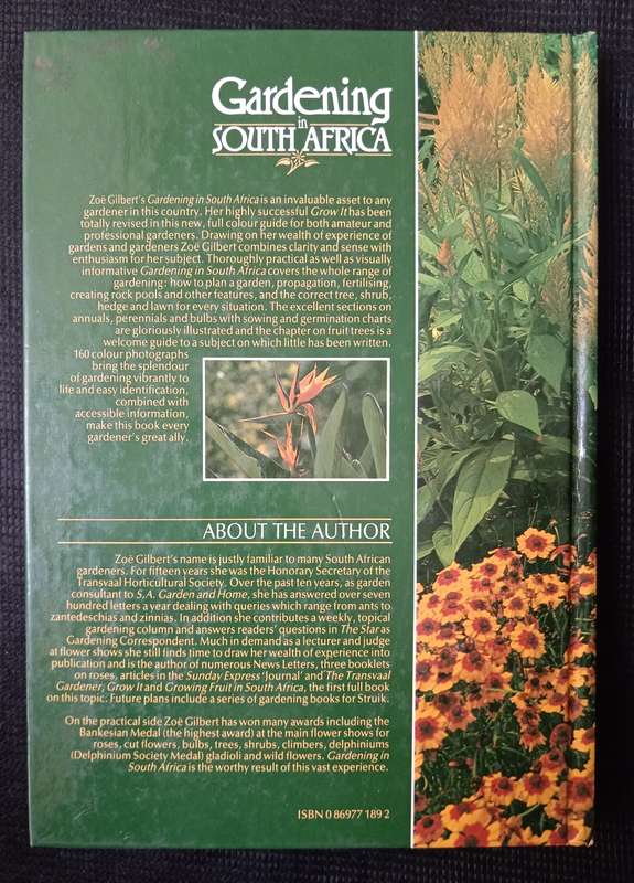 Gardening in South Africa by Zoë Gilbert