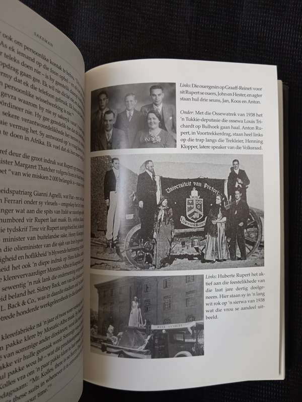 Anton Rupert ń Lewensverhaal by Ebbie Dommisse with Willie Esterhuyse