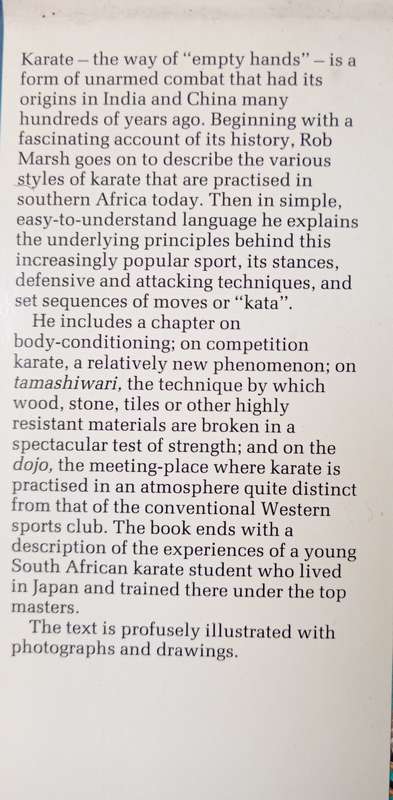 Karate SA by Bob Marsh