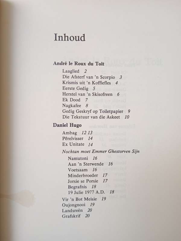 Brekfis met Vier by André le Roux du Toit, Daniel Hugo, Peter Snyder, Etienne van Heerden