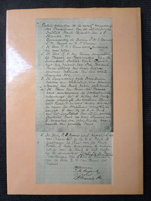 Die Stellenbosche Distriksbank 1882-1982 by Bun Booyens