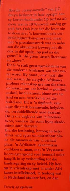 Dagboek van ń Verraaier by JC Steyn