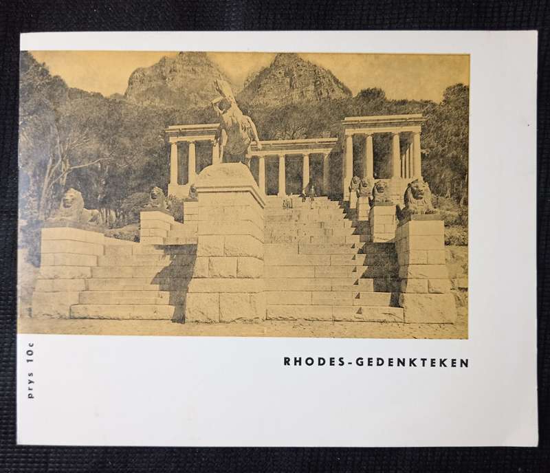 The Rhodes Memorial/Die Rhodes-Gedenkteken