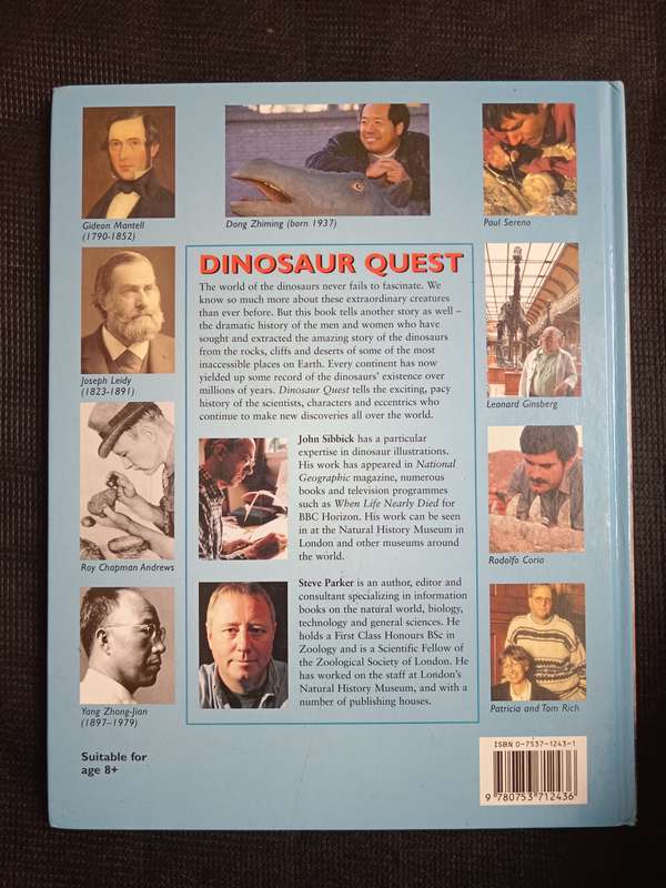 Dinosaur Quest by John Sibbick & Steve Parker