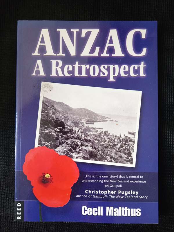 Anzac A Retrospect by Cecil Malthus