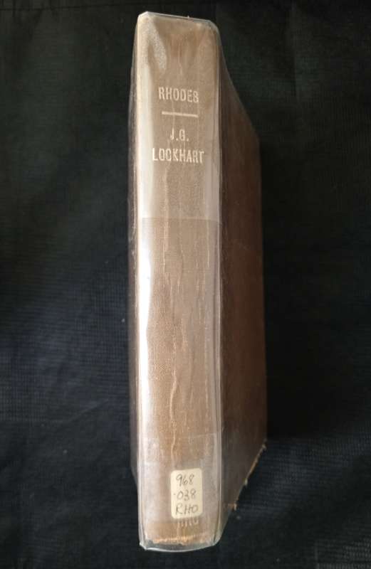 Rhodes by J G Lockhart & The Hon C M Woodhouse