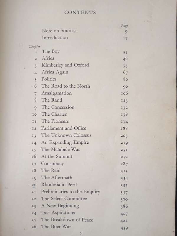 Rhodes by J G Lockhart & The Hon C M Woodhouse