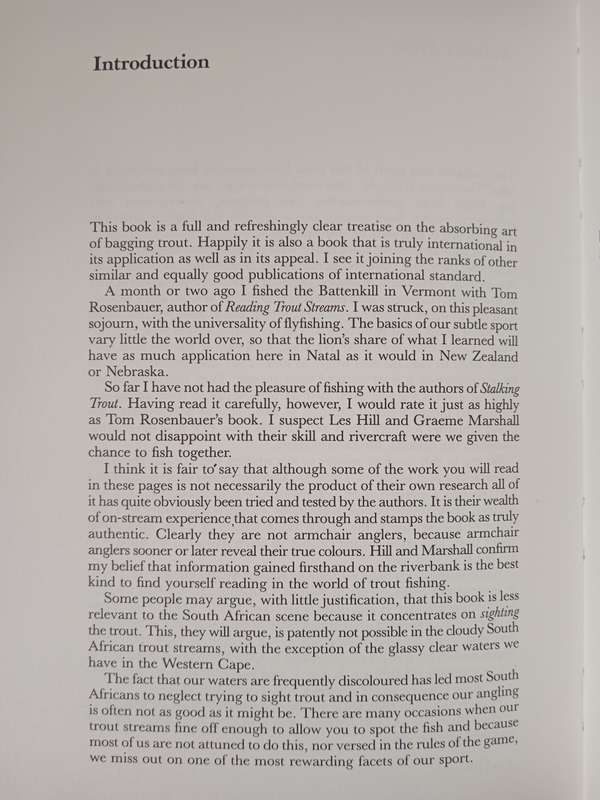 Stalking Trout by Les Hill & Graeme Marshall