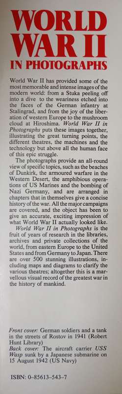 World War II in Photographs by John Pimlott