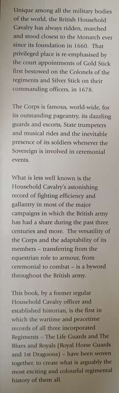 Through Fifteen Reigns A Complete History of The Household Cavalry by JNP Watson